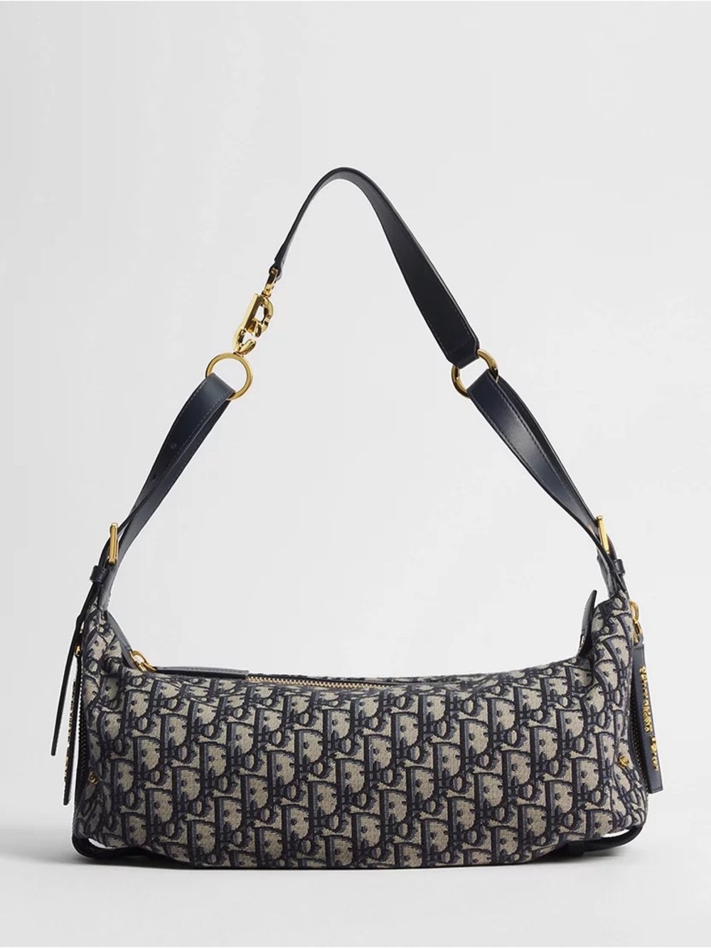 Christian Dior Journey Bag Oblique Jacquard Medium Navy Blue - Picture 7 of 12